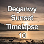Time lapse video showing a gentle sunset over the North Wales coast as seen from Deganwy