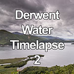 Time lapse of clouds over Derwent Water, Lake District, England