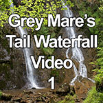 Video of the Grey Mare's Tail waterfall, Llanrwst, North Wales