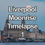 Time Lapse Video Of The Full Moon Rising Over The Liverpool Skyline