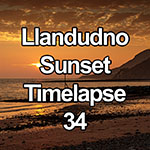 Time Lapse Video Of Sunset And Dusk At Llandudno On The North Wales Coast