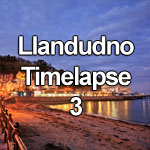 Timelapse video of Llandudno Promenade