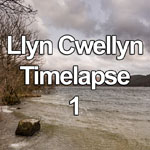 Time lapse video showing stormy clouds over the waters of Llyn Cwellyn in the Snowdonia National Park, North Wales