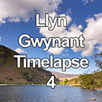 Time lapse of summer clouds over Llyn Gwynant, Snowdonia, North Wales