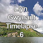 Time lapse video of summer clouds over Llyn Gwynant, Snowdonia, north Wales