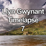 Time lapse video of storm clouds over Llyn Gwynant, Wales