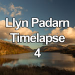 Time lapse video showing cumulus clouds moving over Llyn Padarn and the mountains of Snowdonia, North Wales