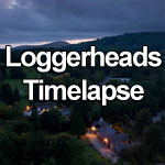 Timelapse video of Loggerheads Country Park