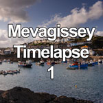 This time lapse video shows summer cumulus clouds moving over small boats moored in Mevagissey harbour on the south coast of Cornwall, England