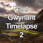 Time lapse of dramatic weather over Nant Gwynant, Snowdonia, North Wales