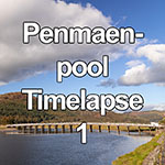 Time lapse of the wooden toll bridge at Penmaenpool, Wales