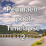 Time lapse of summer clouds at Penmaenpool, Snowdonia, Wales