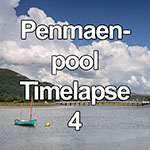 Time lapse video of summer clouds over Penmaenpool, Wales