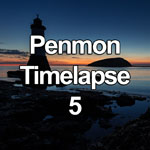 Time lapse video dawn at Penmon Point lighthouse and Puffin Island on the Isle of Anglesey, North Wales