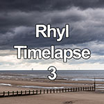 Time lapse of heavy clouds over the North Wales coast at Rhyl