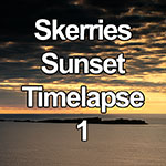 Time lapse video of sunset over the Skerries Islands, Northern Ireland