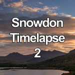 Time lapse video showing clouds swirling over the summit of Snowdon and Llyn Mymbyr in Snowdonia, North Wales