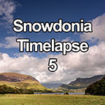 Time Lapse Video Of Cumulus Clouds Over Snowdonia Mountains, North Wales
