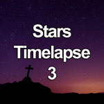 Time lapse video showing stars over Llandwyn Island, Anglesey