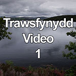 Video of storm clouds over Trawsfynydd lake in North Wales