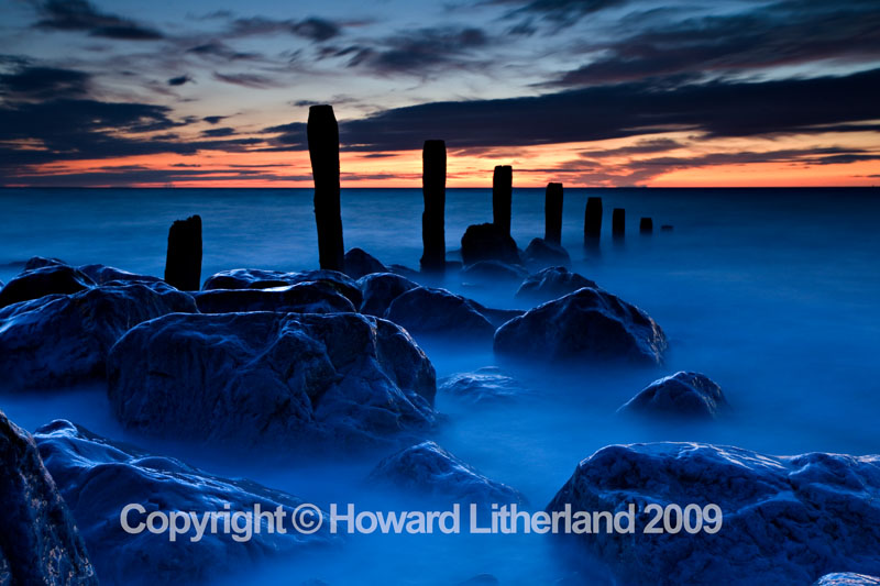 Groynes, Llandulas, North Wales