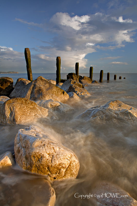 Groynes, Llandulas, North Wales