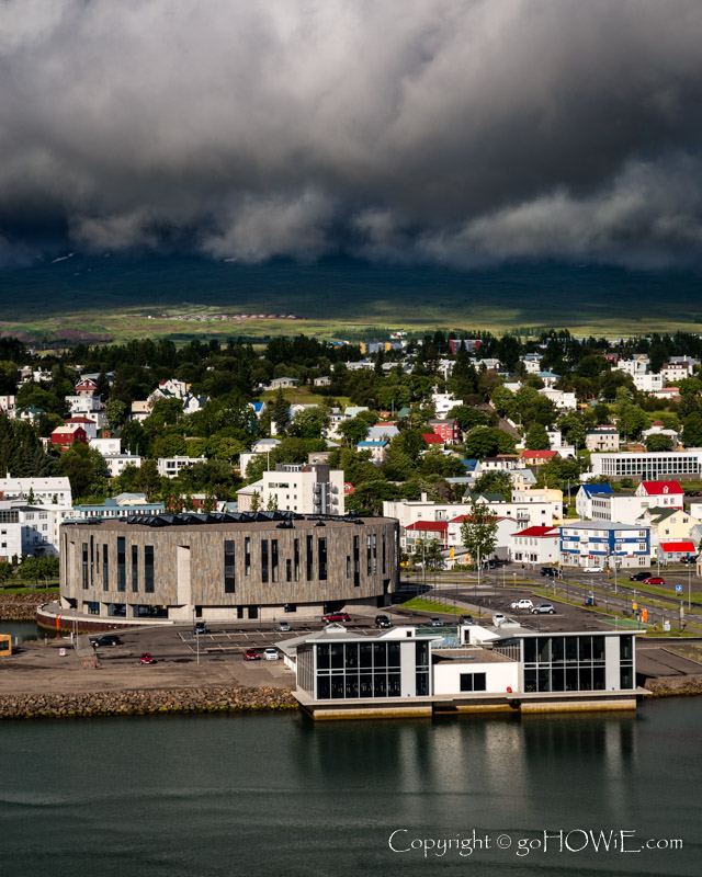 The waterfront at Akureyri, Iceland