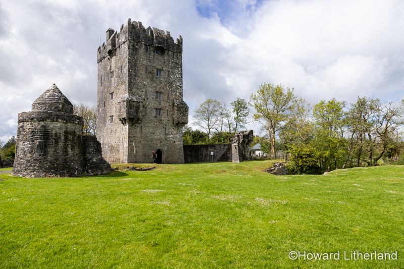 Aughnaure castle in County Galway, Ireland