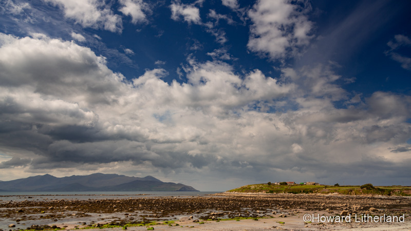 Storm clouds over Brandon Bay, Dingle Peninsula, County Kerry, Ireland