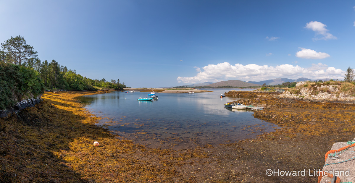 Rossdohan Island on the Atlantic coast of County Kerry, Ireland