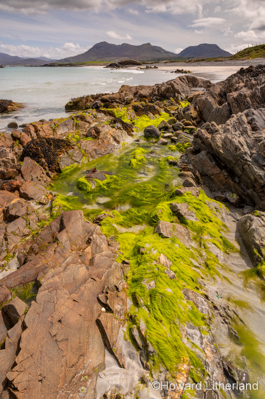 Renvyle beach on the Connemara coast, County Galway, Ireland