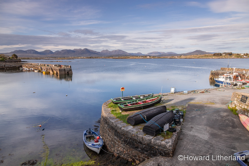 Roundstone harbour on the Atlantic coast of County Galway, Ireland