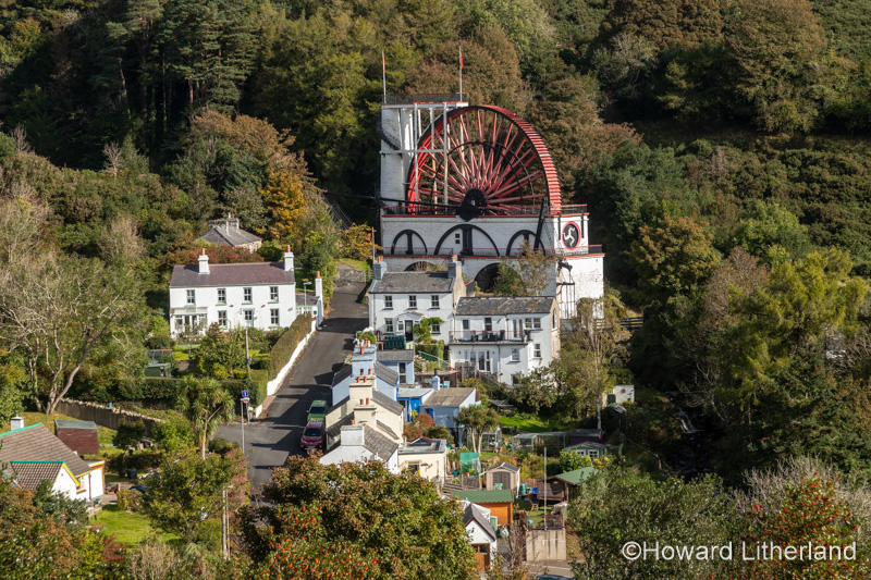 Large waterwheel at Laxey on the Isle of Man