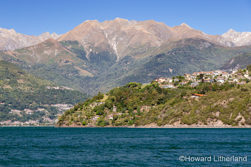 Dorio on the shore of Lake Como in northern Italy