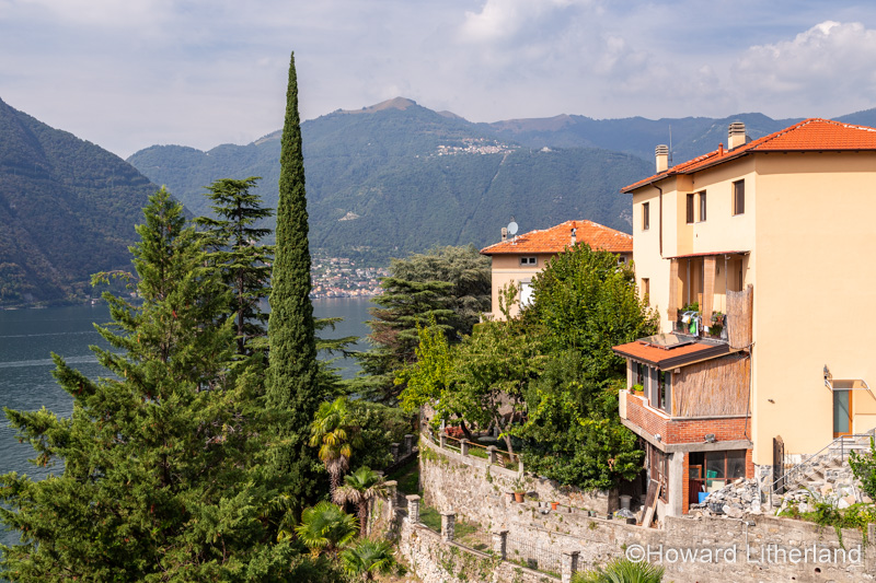 The small town of Nesso, above Lake Como in northern Italy