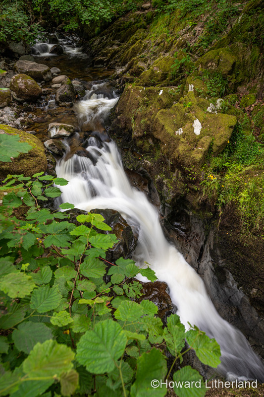 Aira Force waterfall near Ullswater in the Lake District, England