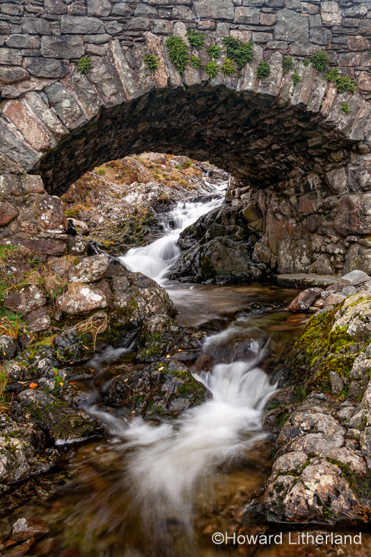 Ashness Bridge in Autumn, Lake District, Cumbria