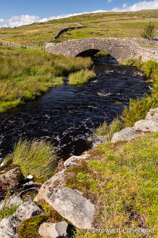 Old stone bridge at Eskdale in the Lake District, Cumbria, England