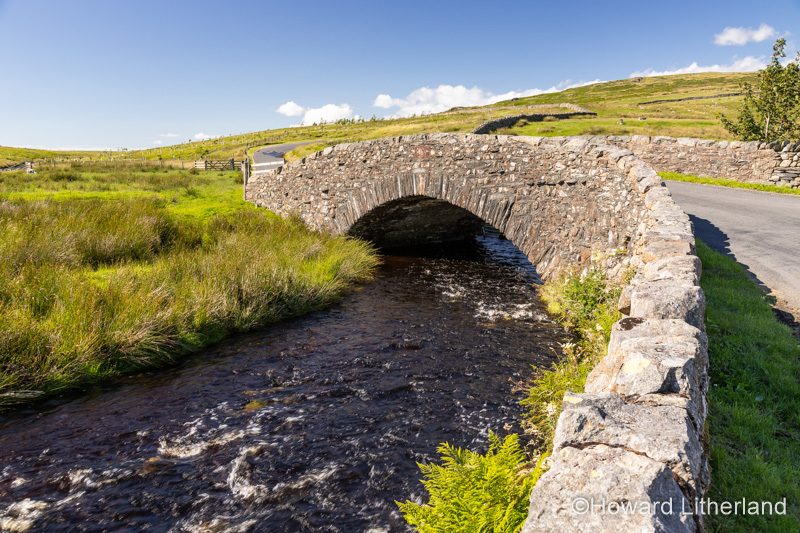 Old stone bridge at Eskdale in the Lake District, Cumbria, England