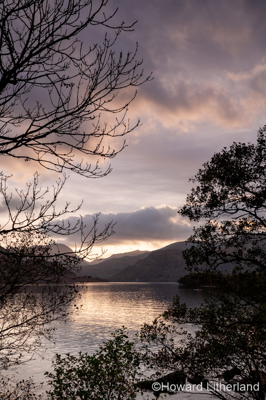 View over Ullswater in the Lake District, Cumbria, England