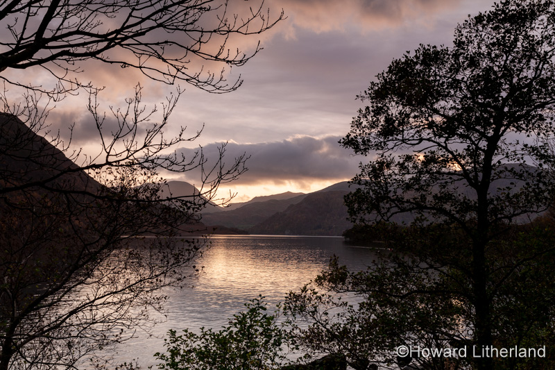 View over Ullswater in the Lake District, Cumbria, England