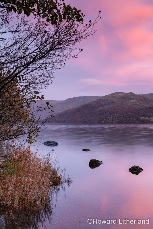 View over Ullswater in the Lake District, Cumbria, England