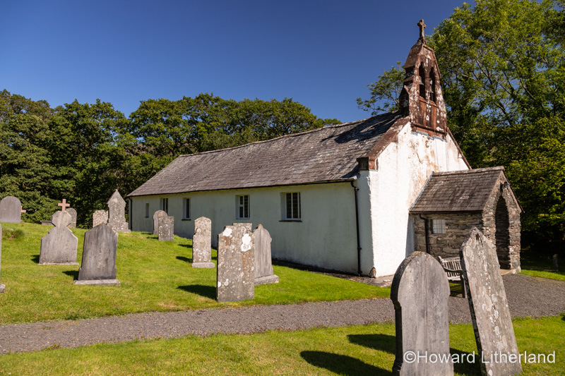 Church and graveyard at Ulpha, Lake District, Cumbria, England