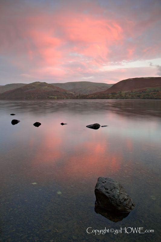 Lake and mountains, Ullswater, Lake District