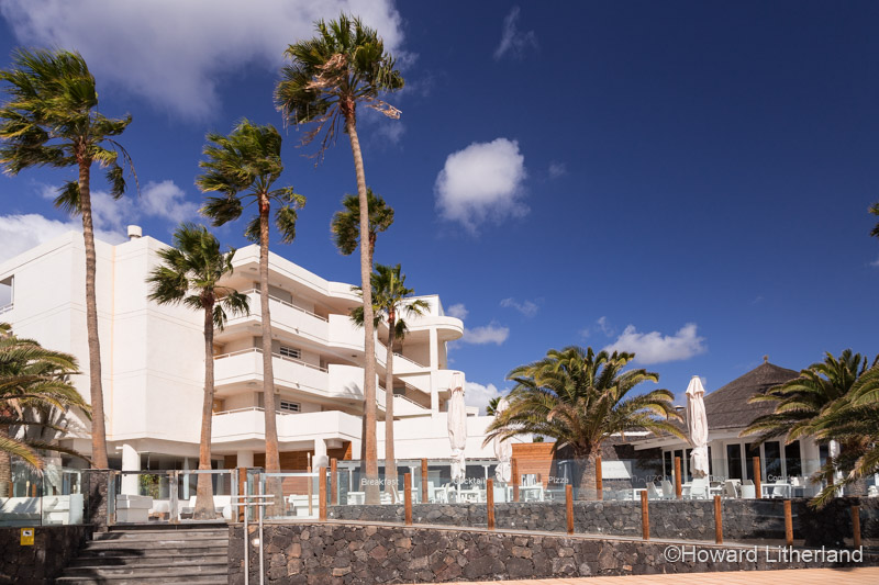 Hotel at Puerto del Carmen, Lanzarote, Canary Islands