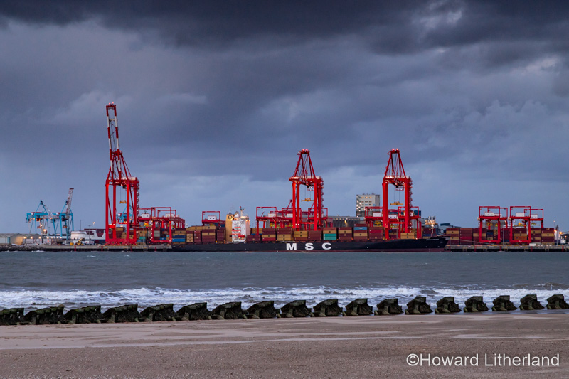 Liverpool 2 Container Terminal, Merseyside, England