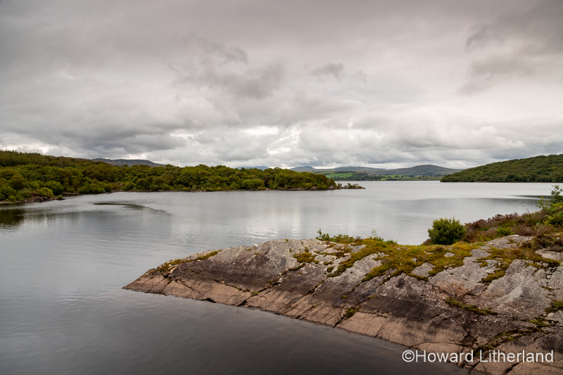Storm clouds over Llyn Trawsfynydd, Wales