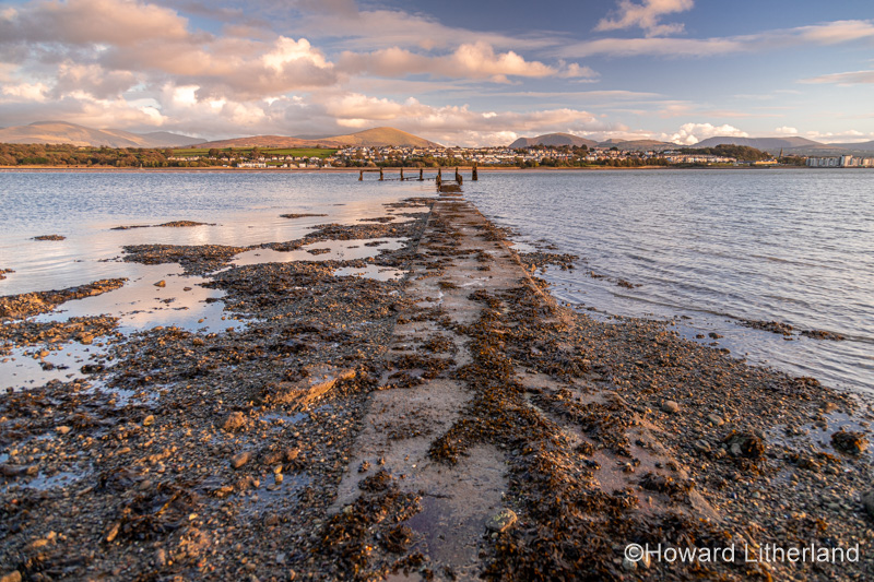 Low tide on the Menai Straits, Anglesey, North Wales