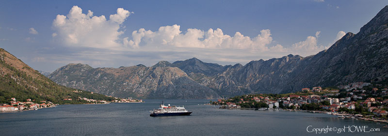 The Bay of Kotor, Montenegro