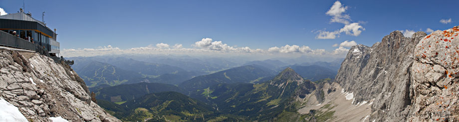 Mountain panorama, Dachstein Massiv, Austria